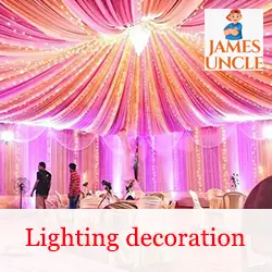 Lighting decoration Mr. Suman Sarkar in Birati